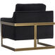 Kalmin Abbington Black Lounge Chair